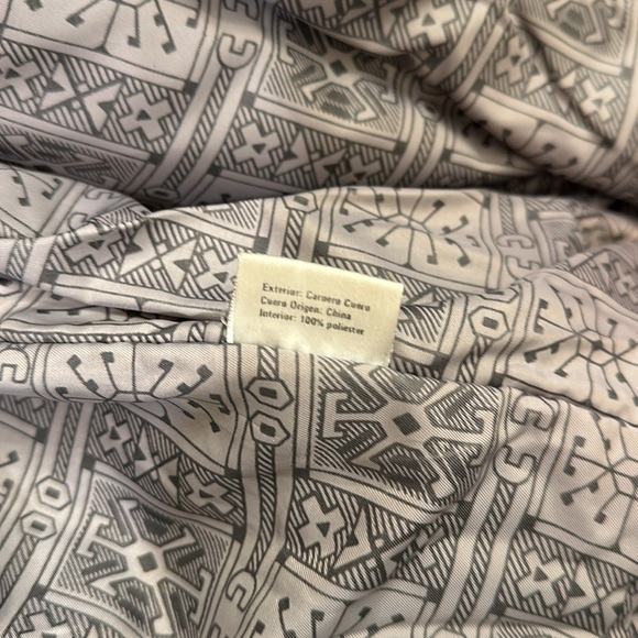 Black Leather Jacket with Brown Lining Size XL - Picture 6 of 15